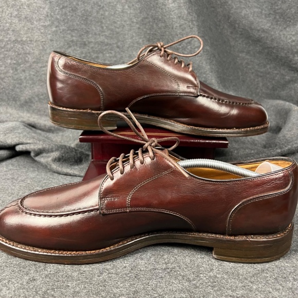 Allen Edmonds Bradley Split-Toe Oxford | Men’s 12B | Chili Brown | Made in USA main image 6